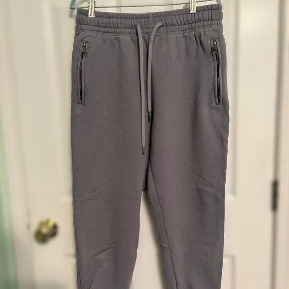 Maison Article Jogger Sweatpants Unisex Fleece Pockets Thick Medium‎ Gray Active - Picture 1 of 6